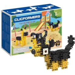 Clicformers Friends Set Dogs Building Blocks Creative 70+ Pcs -Trendy Toy Store 3BraveFriends 1 opt 38171.1602845815.1100.1100