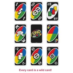 MATTEL Uno All Wild Game In Display Storage Tin Family Fun Age 7+ -Trendy Toy Store D23348 3 opt