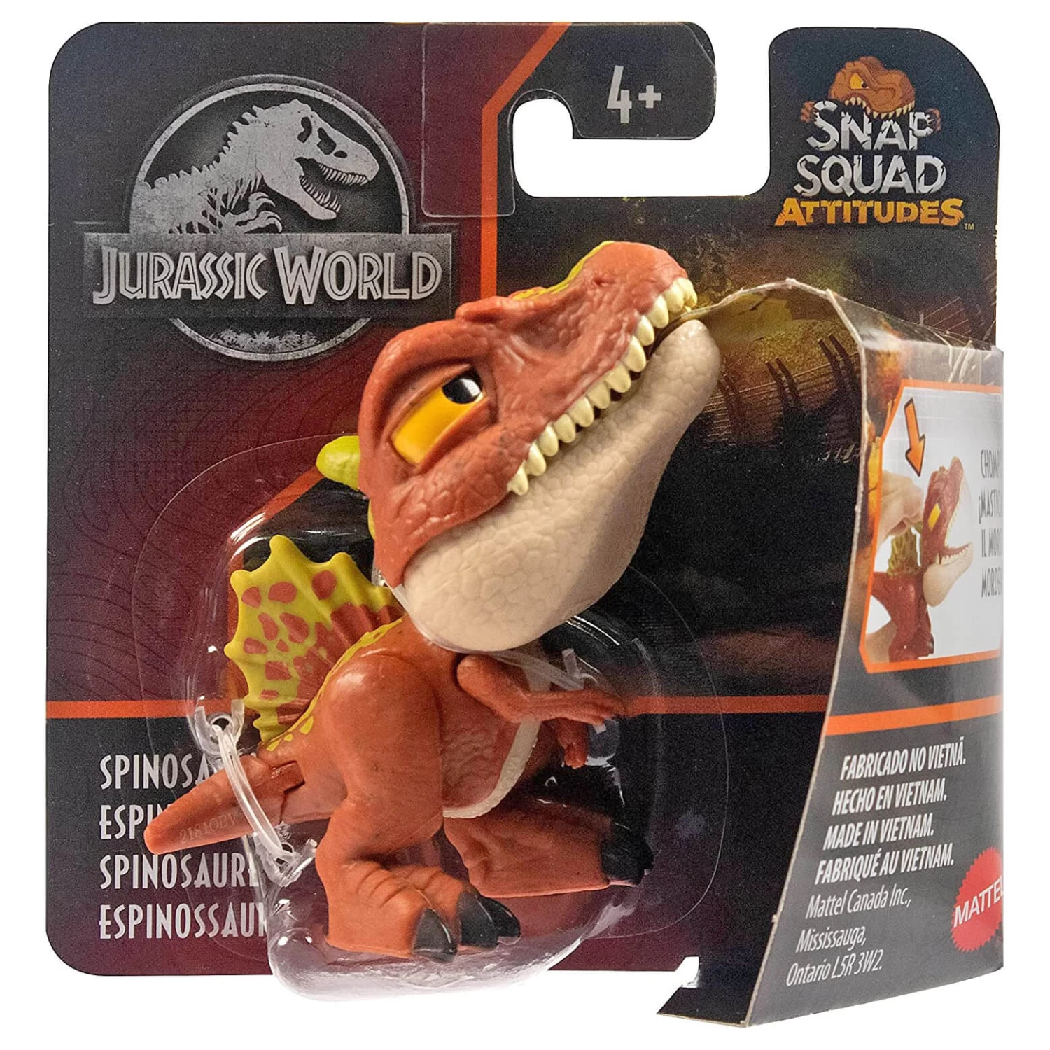 Jurassic World Snap Squad Attitudes Collectible Dinosaur 8cm 3 Jurassic World Snap Squad Attitudes Collectible Dinosaur 8cm - Image 3