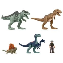 Jurassic World Minis Pack Of 5 Dinosaur Theme Action Figures -Trendy Toy Store D23477 A 2 opt