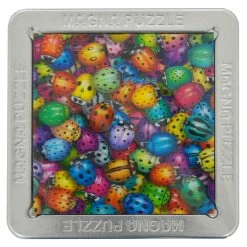 3D Picture Magna Puzzle Square Magnetic Tiles 16 Piece Tin 15cm -Trendy Toy Store GBC21034 opt