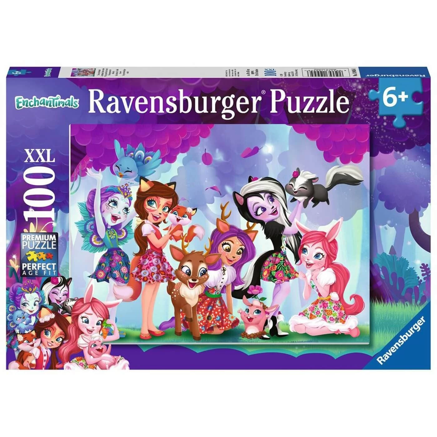 Enchantimals Jigsaw Puzzle Ravensburger 100 XXL Pieces Age 6+ 1 Enchantimals Jigsaw Puzzle Ravensburger 100 XXL Pieces Age 6+