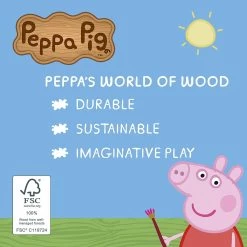 Peppa Pig Wooden Aeroplane Miss Rabbit Figure Suitcases -Trendy Toy Store GRA20 00112 6318 5 opt