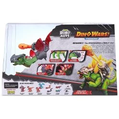 Robo Alive Dino Wars Stegosaurus Light Up Moving Roars 30cm -Trendy Toy Store GRA38422 6460 6 opt
