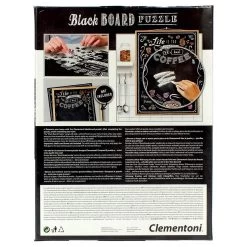 Clementoni Chalk Blackboard Jigsaw Puzzle Cheers Cocktails 1000 Pieces -Trendy Toy Store GRA39467 6347 3 opt