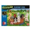 Glow In The Dark Jigsaw Puzzle Puppies Eyes 100pc Age 6+