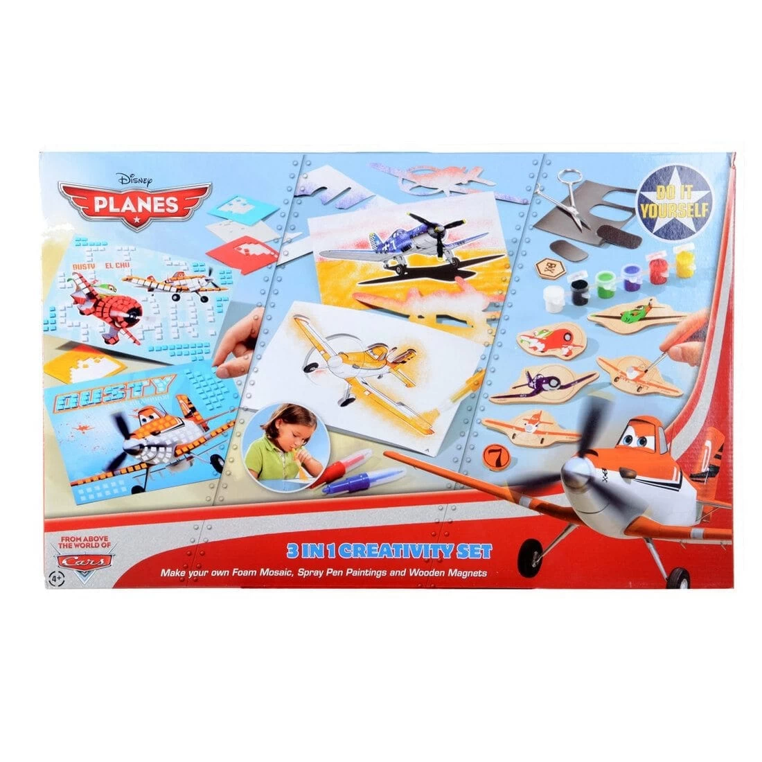 Disney Pixar Planes 3 In 1 Creativity PlaySet Ages 4+ 1 Disney Pixar Planes 3 In 1 Creativity PlaySet Ages 4+