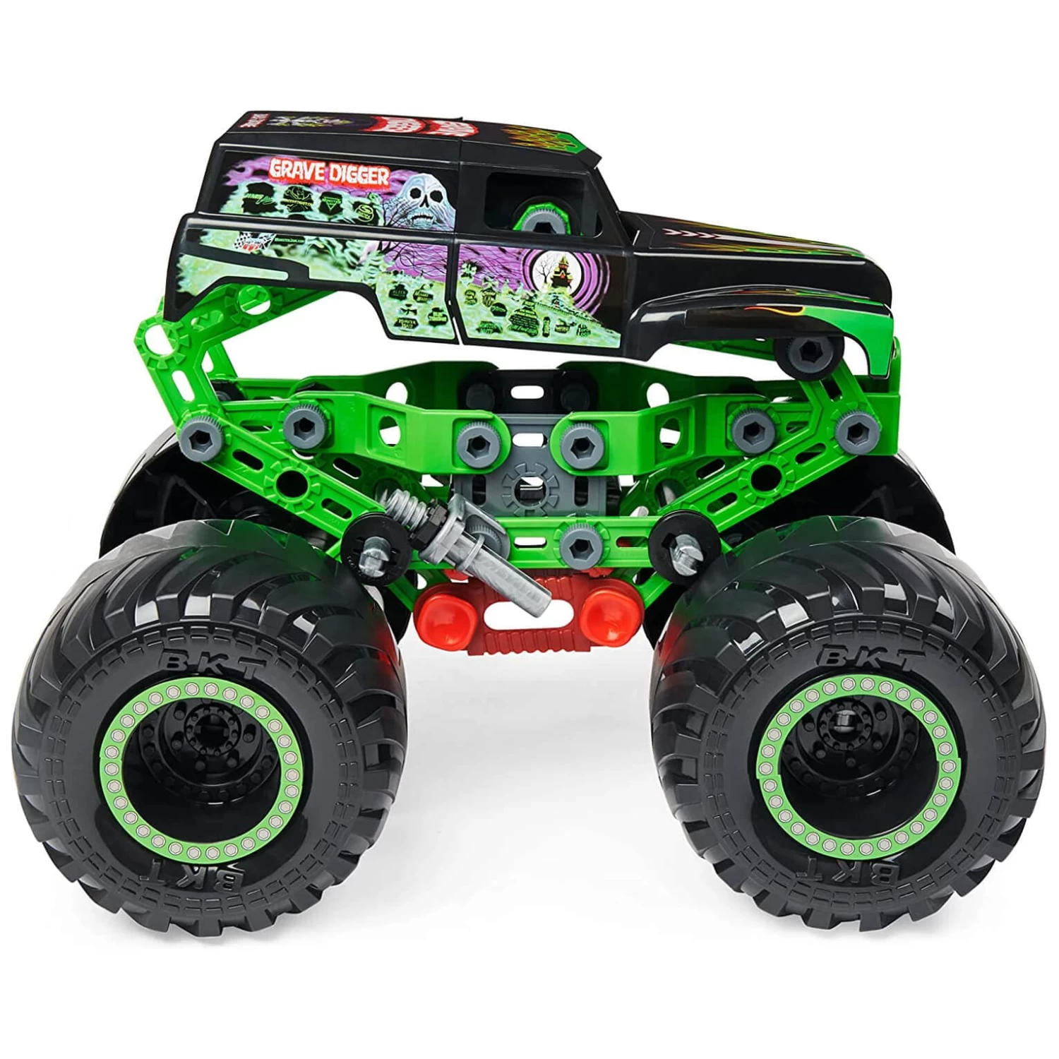 Meccano Junior Grave Digger Monster Truck Building Set 127 Pieces 4 Meccano Junior Grave Digger Monster Truck Building Set 127 Pieces - Image 4
