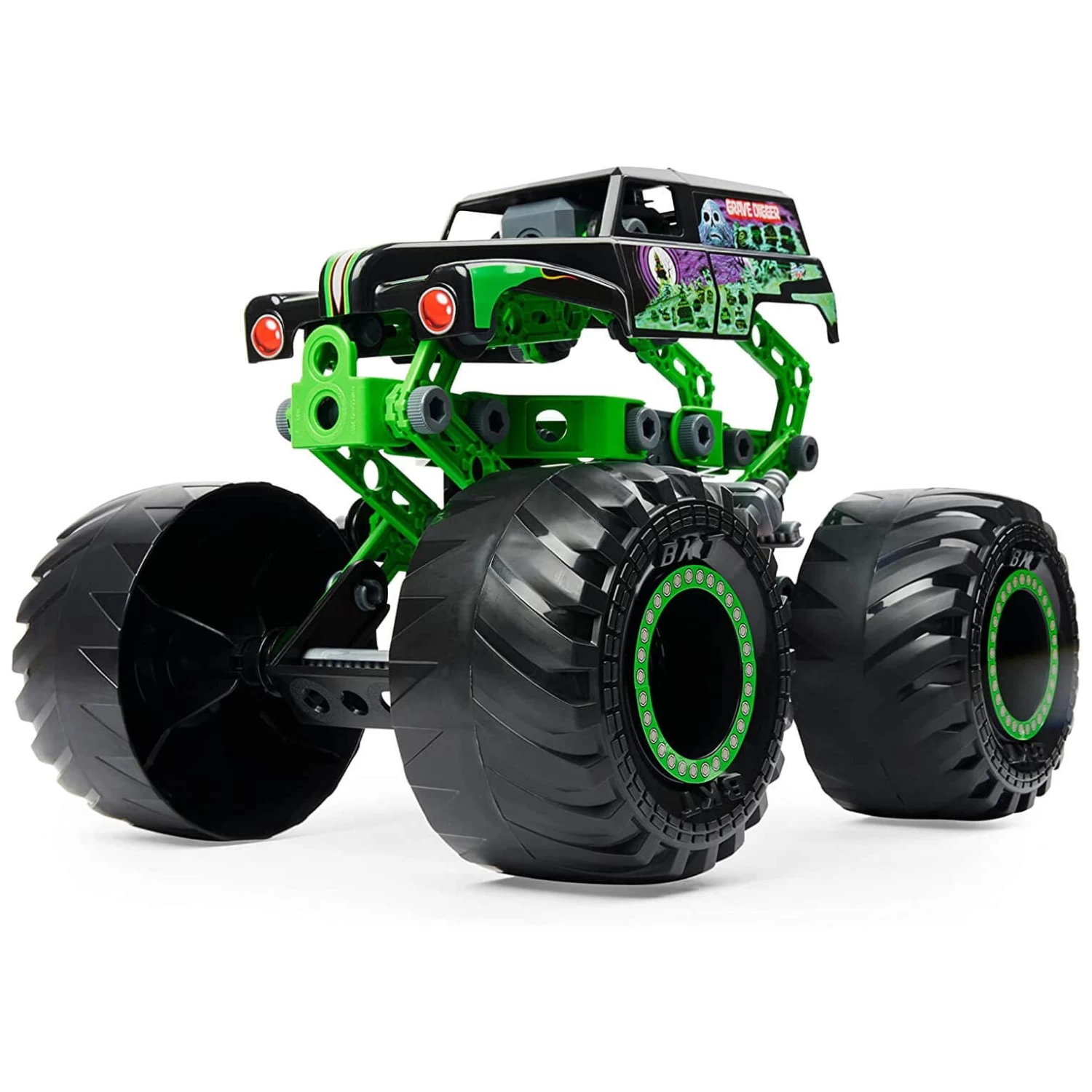 Meccano Junior Grave Digger Monster Truck Building Set 127 Pieces 6 Meccano Junior Grave Digger Monster Truck Building Set 127 Pieces - Image 6