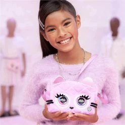 Purse Pets Fluffy Fashion Interactive Handbag 30+ Sounds 20cm -Trendy Toy Store GRA6062238 6453 A 2 opt