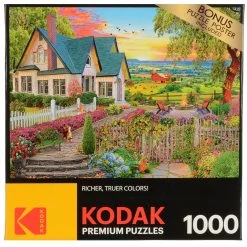 Kodak Premium Jigsaw Puzzle Bright Colour 1000 Pieces Age 10+ -Trendy Toy Store GRA8700 6306 AM F opt