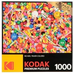 Kodak Premium Jigsaw Puzzle Bright Colour 1000 Pieces Age 10+ -Trendy Toy Store GRA8700 6306 AM H 1 opt