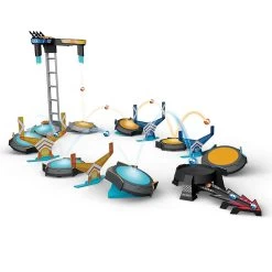 Goliath BoomTrix Dual Challenge Playset Stunt Trampoline Action Toy -Trendy Toy Store GRA914672 6462 006 3 opt