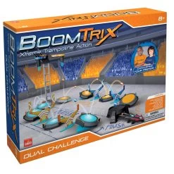 Goliath BoomTrix Dual Challenge Playset Stunt Trampoline Action Toy -Trendy Toy Store GRA914672 6462 006 4 opt