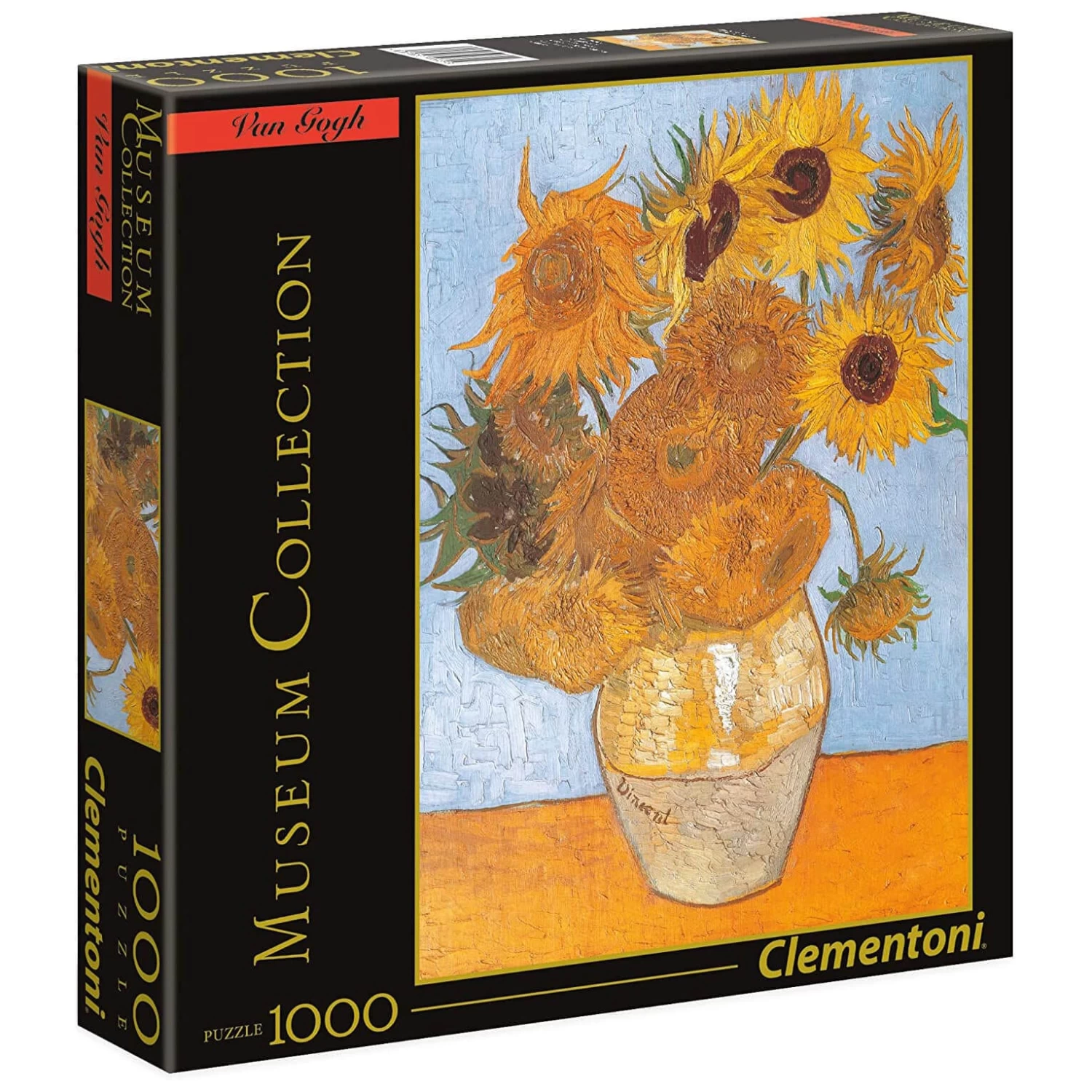 Clementoni Museum Collection Art Jigsaw Puzzle Square Box 1000 Pieces 2 Clementoni Museum Collection Art Jigsaw Puzzle Square Box 1000 Pieces - Image 2