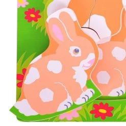 Bigjigs Chunky Puzzle Mum & Baby Rabbit Wooden Jigsaw Game -Trendy Toy Store GRABB012 1600 3 40319.1520524527.1100.1100