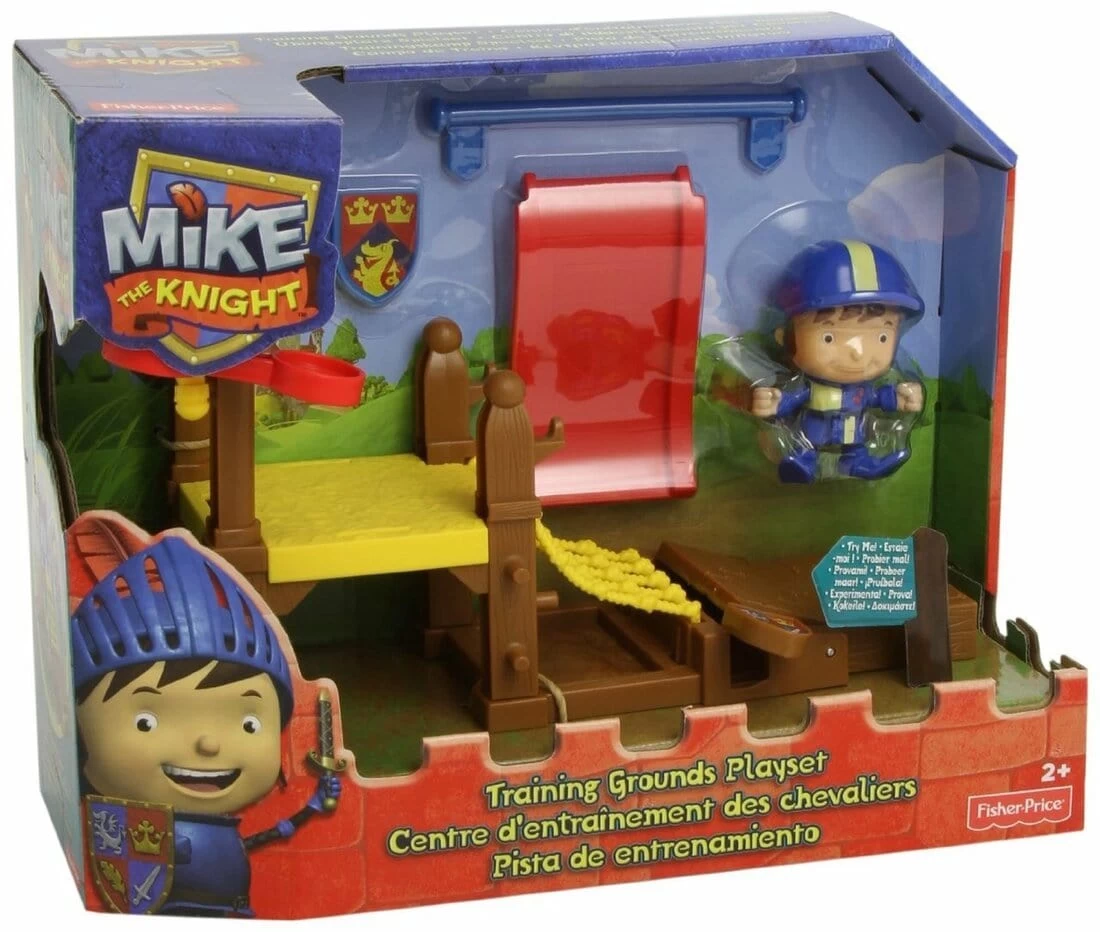 Childrens Mike The Knight Training Grounds Playset 1 Childrens Mike The Knight Training Grounds Playset