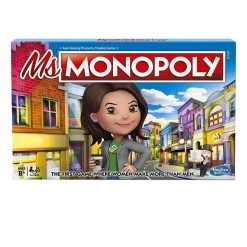 Hasbro Ms Monopoly Family Board Game Property Trading Fun