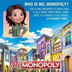 Hasbro Ms Monopoly Family Board Game Property Trading Fun 6 Hasbro Ms Monopoly Family Board Game Property Trading Fun -Trendy Toy Store GRAE842459711020 3 opt
