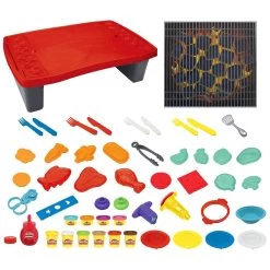 Play-Doh Kitchen Creations Big Grillin Playset 40 Piece BBQ Toy 8 Play-Doh Kitchen Creations Big Grillin Playset 40 Piece BBQ Toy -Trendy Toy Store GRAE8742 6398 EL00 4 opt