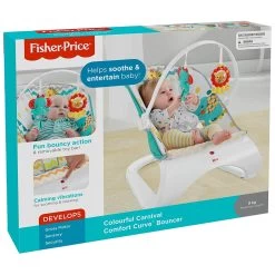 Fisher Price Curve Bouncer Seat Baby Soothe Comfort Entertain 10 Fisher Price Curve Bouncer Seat Baby Soothe Comfort Entertain -Trendy Toy Store GRAFDG32 5894 9864 3 opt