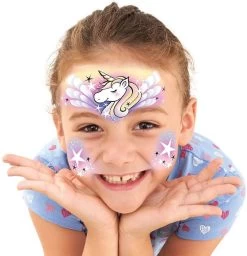 Face Paintoos Pack 5 Tattoos Designs Fancy Dress Fun Art -Trendy Toy Store GRAFP003 6119 3 opt