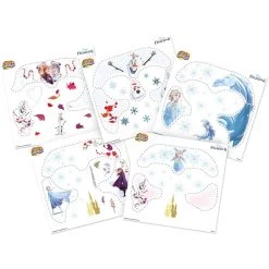 Face Paintoos Pack 5 Tattoos Designs Fancy Dress Fun Art -Trendy Toy Store GRAFP201 6119 3 opt