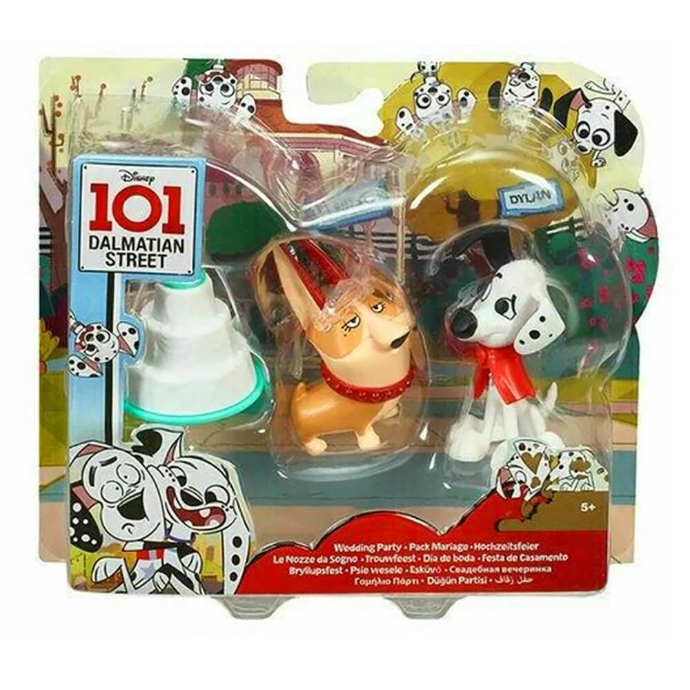 Disney 101 Dalmatian Street 2 Dog Figures Playset Firehouse Wedding 2 Disney 101 Dalmatian Street 2 Dog Figures Playset Firehouse Wedding - Image 2