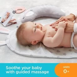 Fisher Price Baby Bunny Massage Set Soothing Fun Mat Teether -Trendy Toy Store GRAGJD32 5959 9643 5 opt