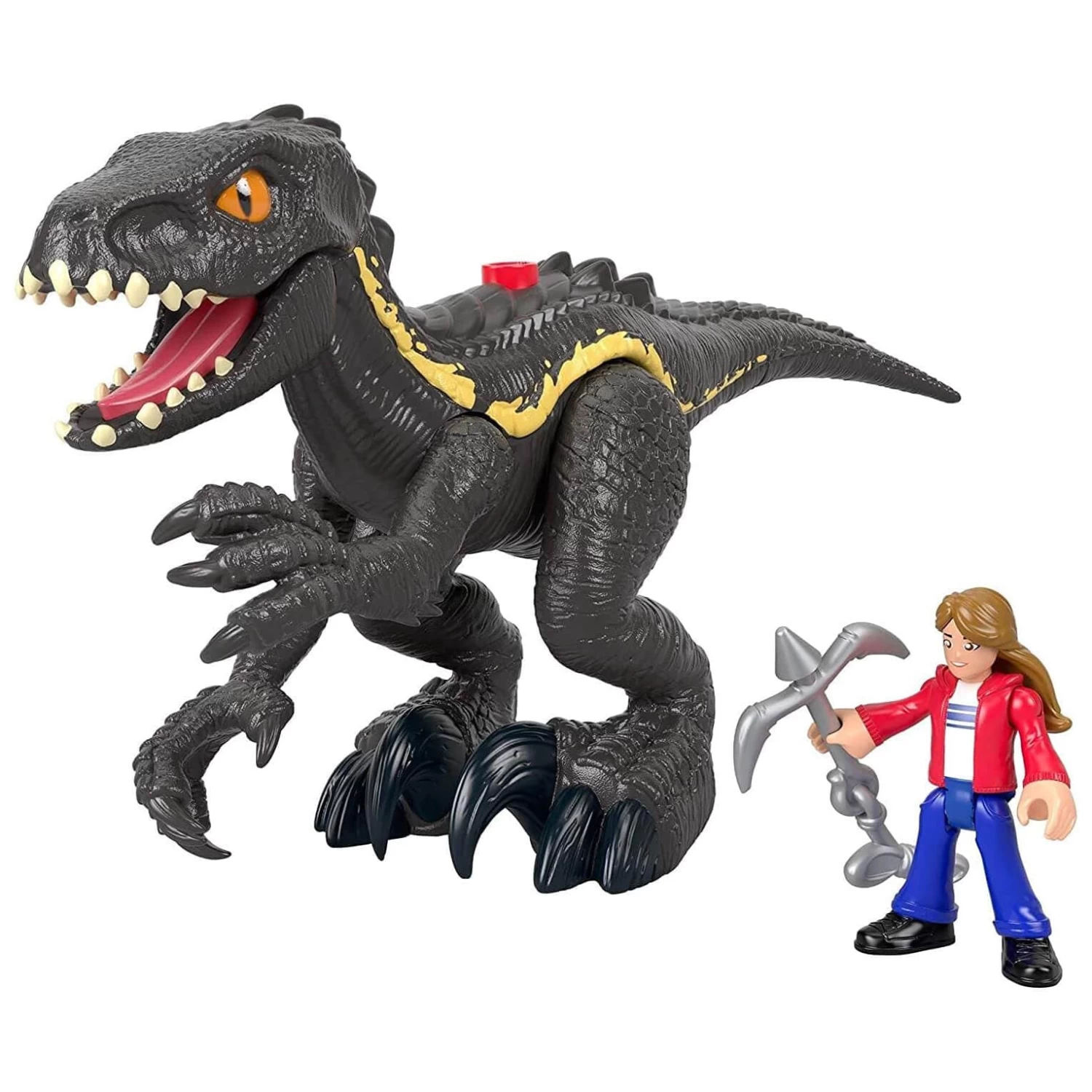 Imaginext Jurassic World Indoraptor & Masie Interactive Toy 2 Imaginext Jurassic World Indoraptor & Masie Interactive Toy - Image 2