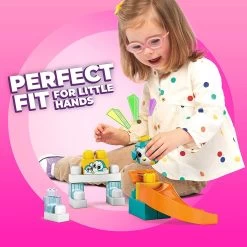 Mega Bloks Peek-a-Blocks Animal Slide Building Set 14 Pieces -Trendy Toy Store GRAGKX66 6419 B B 3 opt