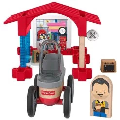 Fisher Price Wonder Makers Garage Building Set -Trendy Toy Store GRAGLM42 5956 9633 3 opt