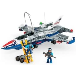 Mega Construx Fighter Jet Building Set Plane 221 Pieces Age 6+ -Trendy Toy Store GRAGNY53 6190 9C33 2 opt