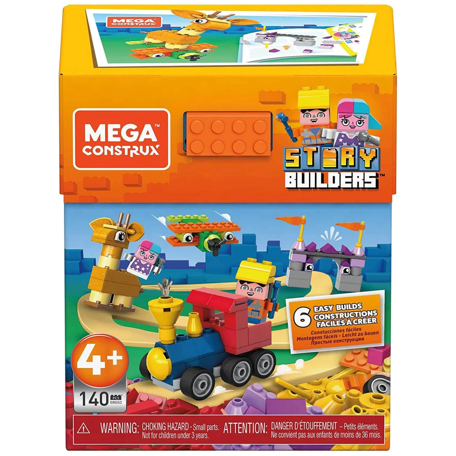 Mega Construx Story Builders Saga Set 6 Easy Builds 140 Pieces 1 Mega Construx Story Builders Saga Set 6 Easy Builds 140 Pieces
