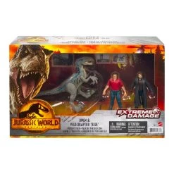 Jurassic World Extreme Damage Owen & Velociraptor Pursuit Pack