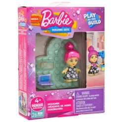 Barbie Mega Construx Micro Doll Building Set Heart Base -Trendy Toy Store GRAGWR21 C 6294 963A D 1