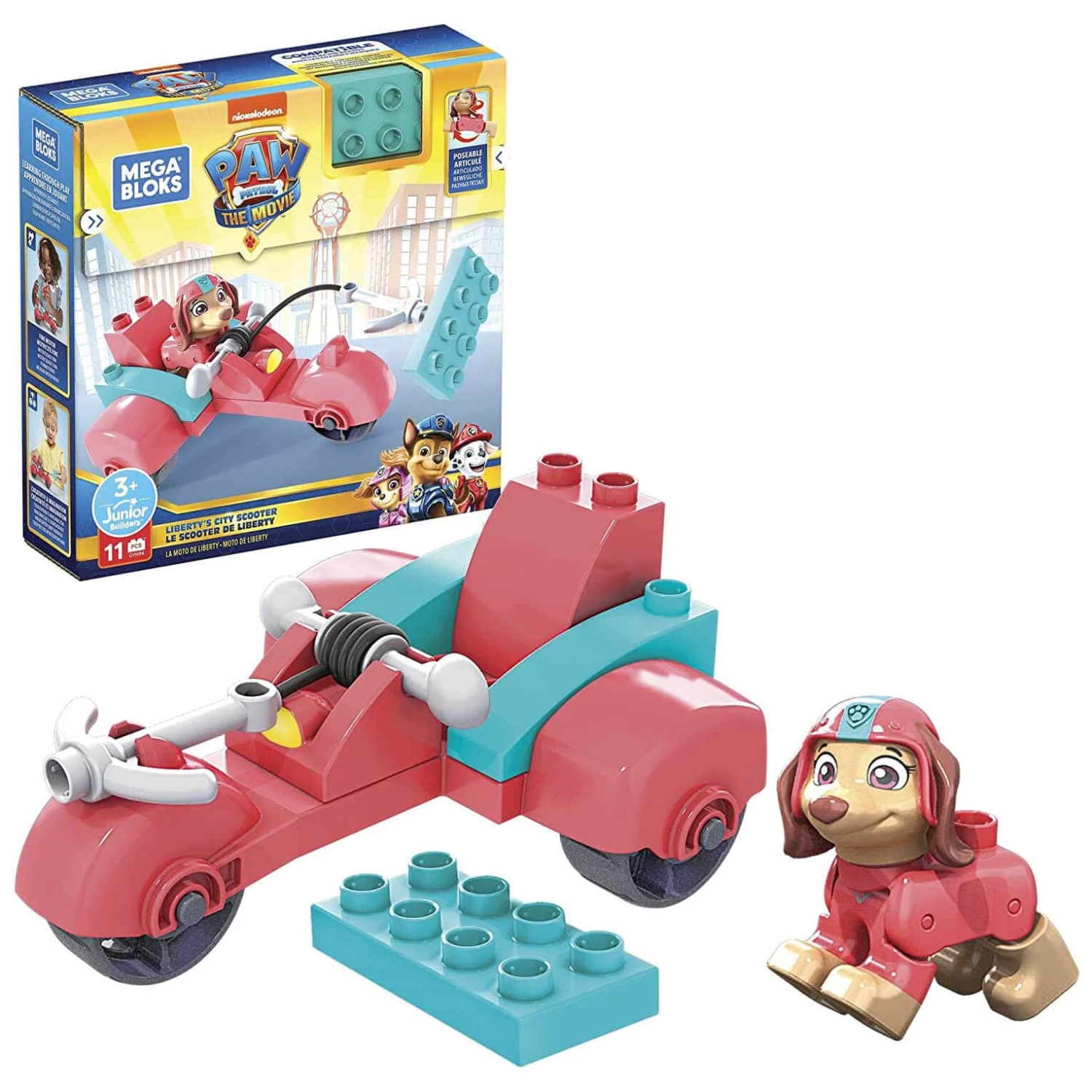 Mega Bloks Paw Patrol Vehicle Building Set With Figure Age 3+ 4 Mega Bloks Paw Patrol Vehicle Building Set With Figure Age 3+ - Image 4