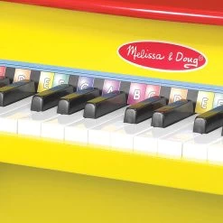 Melissa & Doug Learn To Play Piano Toy 25 Keys Solid Wood 40cm -Trendy Toy Store HEA11314 4 opt