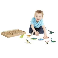 Melissa & Doug Dinosaur Party Play Set 9 Figures In Wooden Tray 8 Melissa & Doug Dinosaur Party Play Set 9 Figures In Wooden Tray -Trendy Toy Store HEA12666 3 opt