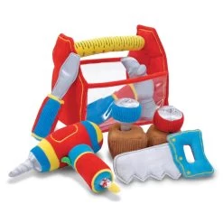 Melissa & Doug Toolbox Fill & Spill Plush Tools Toddler Toy -Trendy Toy Store HEA13038 3 opt