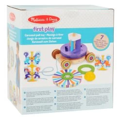 Carousel Pull Toy Wooden Horses Toddler Melissa & Doug 18m+ -Trendy Toy Store HEA13616 2 opt