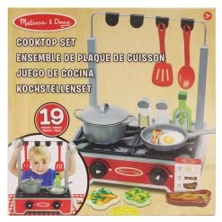 Melissa & Doug Deluxe Wooden Cooktop Set 19 Piece Play Cooker 8 Melissa & Doug Deluxe Wooden Cooktop Set 19 Piece Play Cooker -Trendy Toy Store HEA19288 3 opt