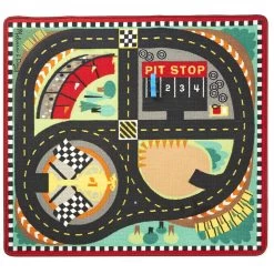 Melissa & Doug Large Activity Rug Play Mat With Accessories 100cm