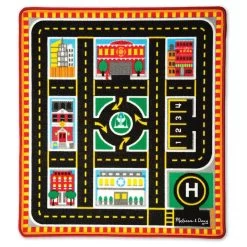 Melissa & Doug Large Activity Rug Play Mat With Accessories 100cm 11 Melissa & Doug Large Activity Rug Play Mat With Accessories 100cm -Trendy Toy Store HEA19406 1 opt