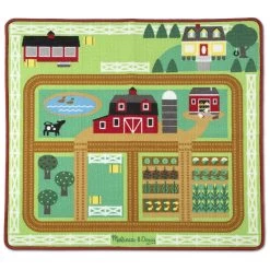 Melissa & Doug Large Activity Rug Play Mat With Accessories 100cm 14 Melissa & Doug Large Activity Rug Play Mat With Accessories 100cm -Trendy Toy Store HEA19425 1 opt