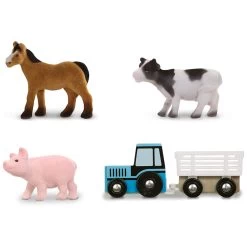 Melissa & Doug Large Activity Rug Play Mat With Accessories 100cm 13 Melissa & Doug Large Activity Rug Play Mat With Accessories 100cm -Trendy Toy Store HEA19425 3 opt