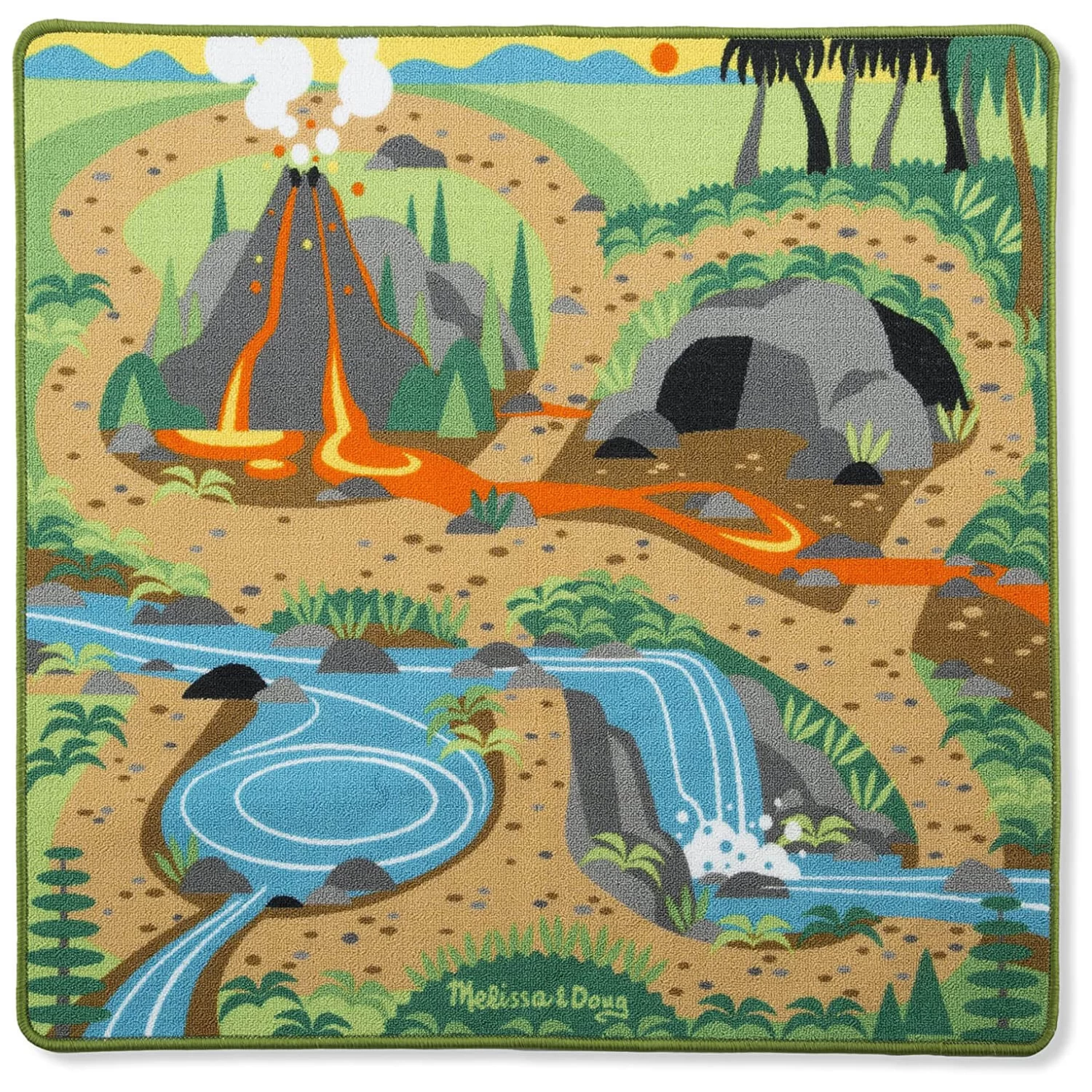 Melissa & Doug Large Activity Rug Play Mat With Accessories 100cm 7 Melissa & Doug Large Activity Rug Play Mat With Accessories 100cm - Image 7