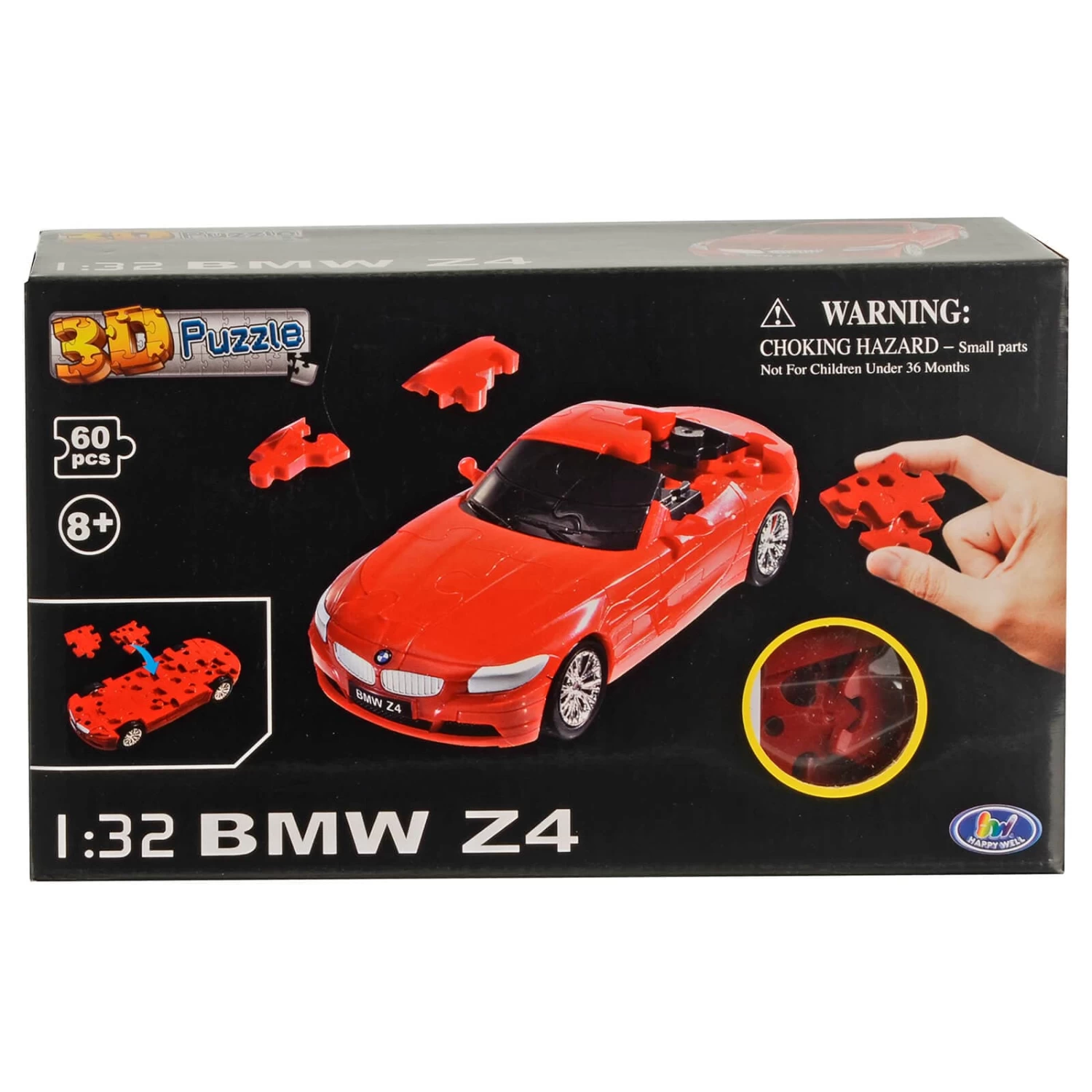 3D Jigsaw Puzzle Car 1:32 Scale Model Plastic Pieces Age 8+ 2 3D Jigsaw Puzzle Car 1:32 Scale Model Plastic Pieces Age 8+ - Image 2