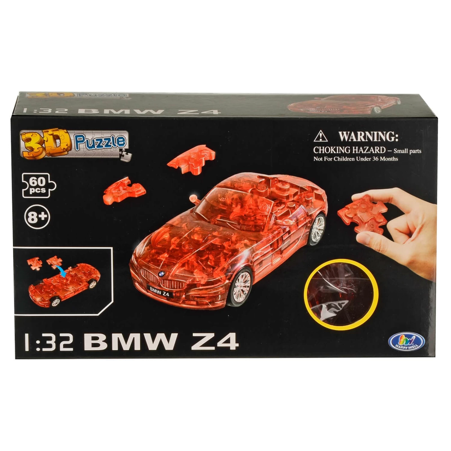 3D Jigsaw Puzzle Car 1:32 Scale Model Plastic Pieces Age 8+ 4 3D Jigsaw Puzzle Car 1:32 Scale Model Plastic Pieces Age 8+ - Image 4