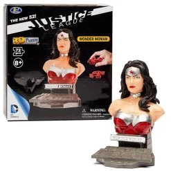 3D Jigsaw Puzzle DC Comics Superhero 72 Plastic Pieces Age 8+ -Trendy Toy Store HEA57220 1 opt